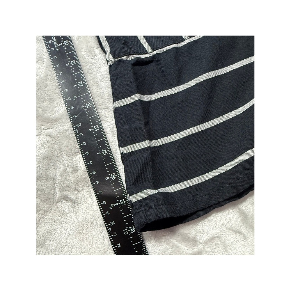 Billabong Large New Waves High Waisted Striped Wide-Leg Palazzo Pants - Picture 9 of 11